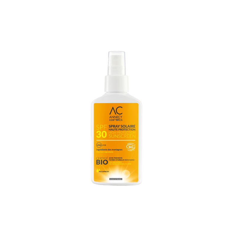 Spray Solaire SPF30 Annecy Cosmetics