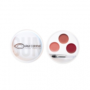 Palette 3 rouge lèvres Bio Couleur Caramel