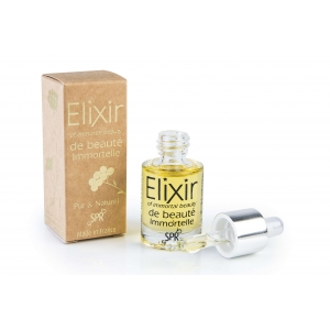 Elixir visage d'huiles précieuses BIO à l'immortelle - Savonnerie du pilon du roy