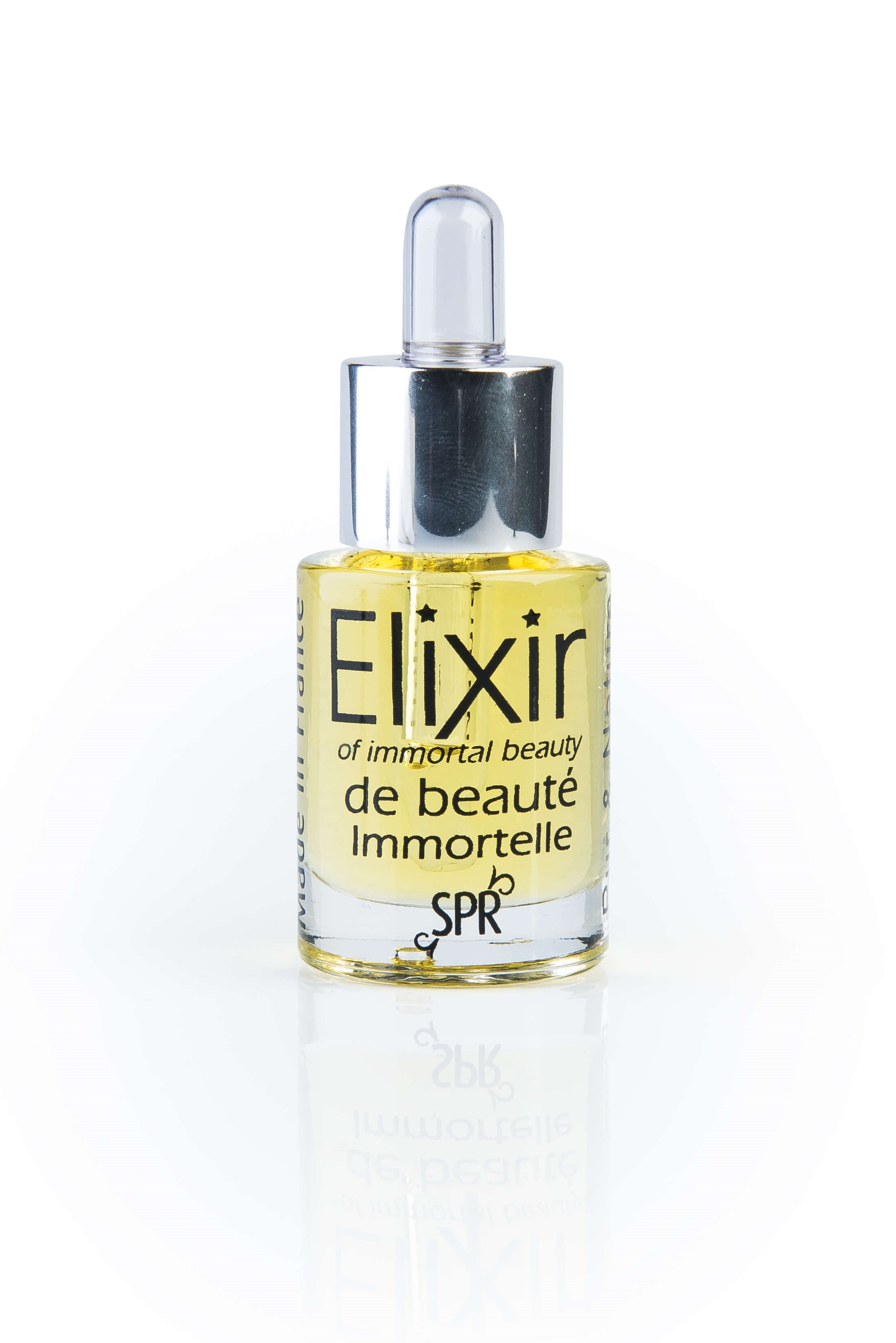 Elixir visage d'huiles précieuses BIO à l'immortelle - Savonnerie du pilon du roy
