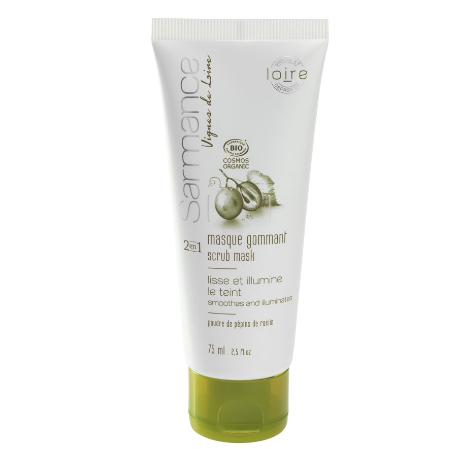 Sarmance Masque gommant 2 en 1 BIO