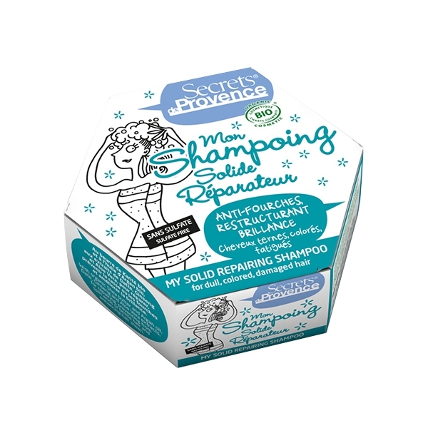 Shampoing Solide réparateur bio Secret d Provence