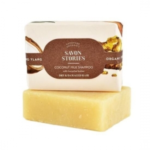 Shampoing solide Bio cheveux secs et abîmés de Savon Stories