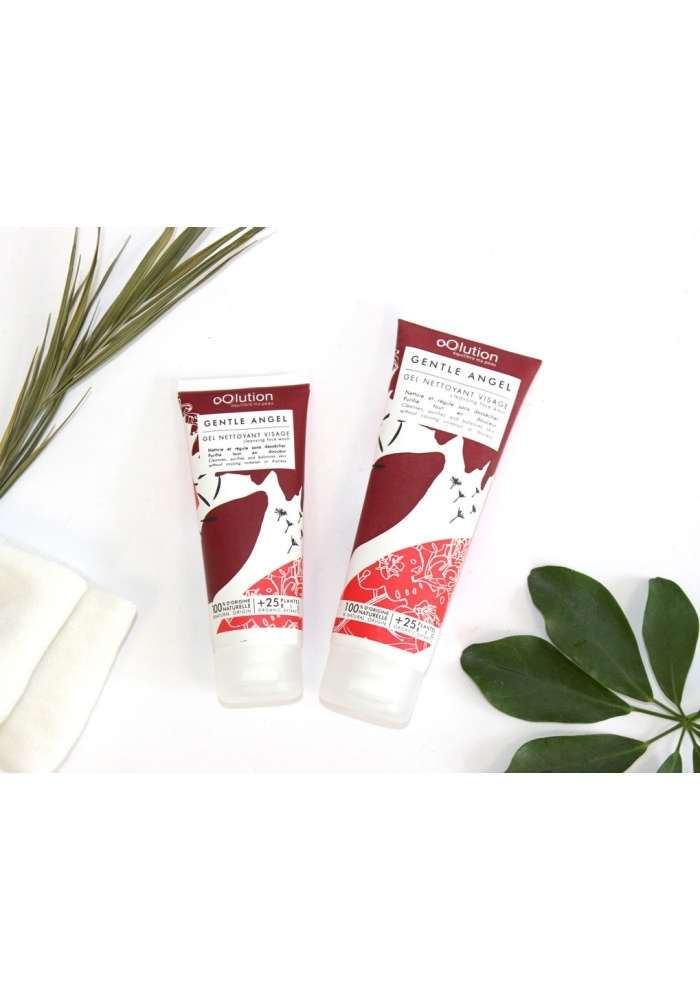 Gel nettoyant visage "Gentle Angel" BIO de oOlution