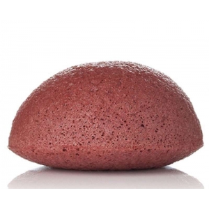 Eponge Konjac à l'argile rouge