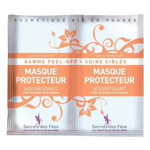 Masque visage protecteur nourrissant BIO de Secrets des féées