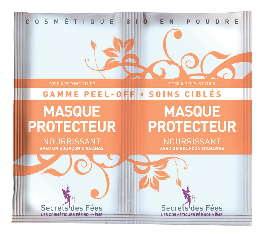 Masque visage protecteur nourrissant BIO de Secrets des féées