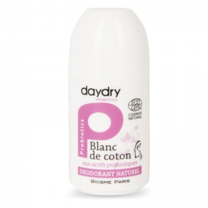 Deodorant naturel daydry probiotics - Blanc de Coton de BIOSME