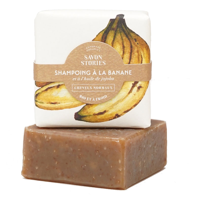Shampoing solide Bio cheveux normaux de Savon Stories