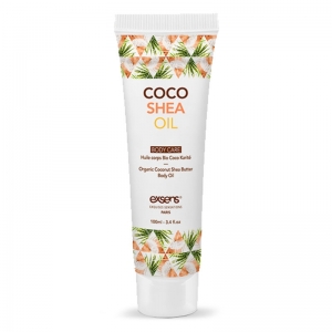 Huile Corps & cheveux Bio Coco et Karité de Exsens
