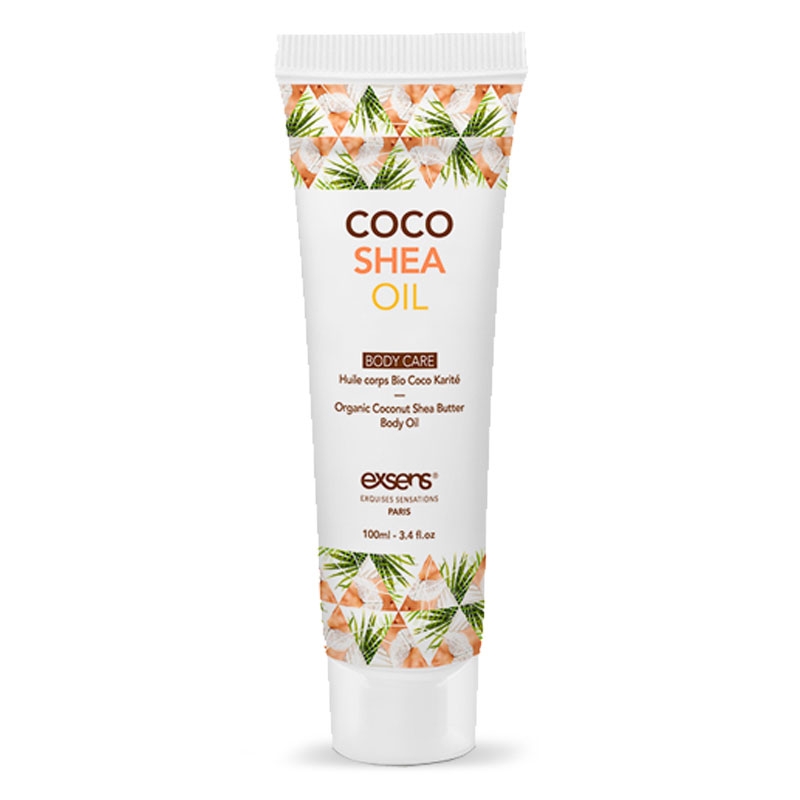 Huile Corps & cheveux Bio Coco et Karité de Exsens