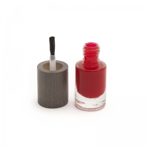Vernis naturel rouge intense