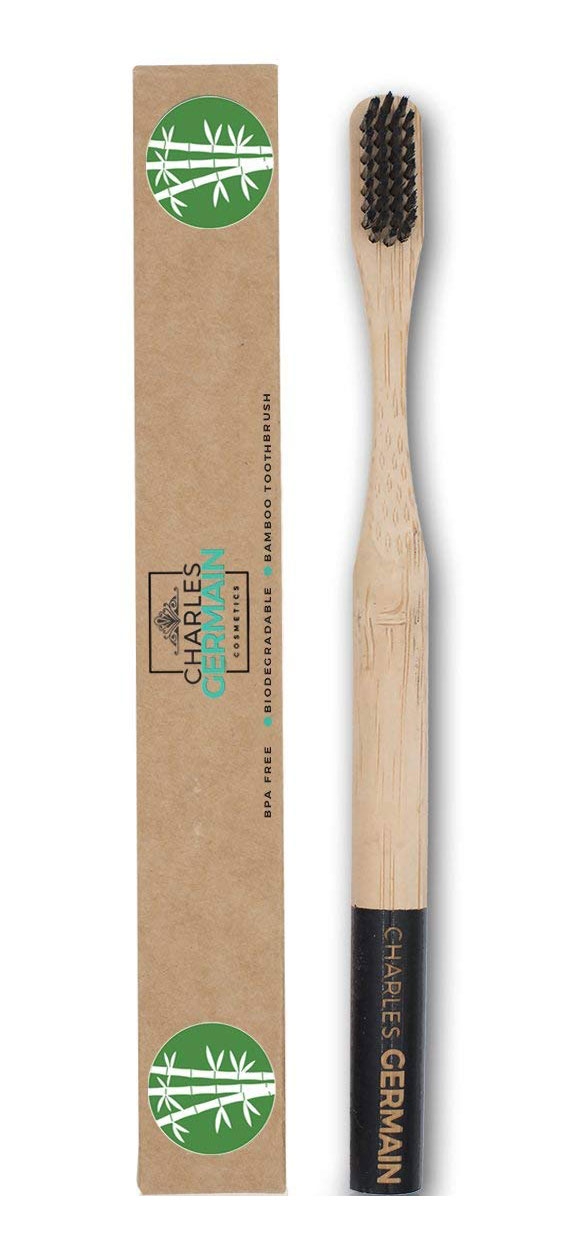 Brosse à dents en bambou biodégradable de Charles Germain