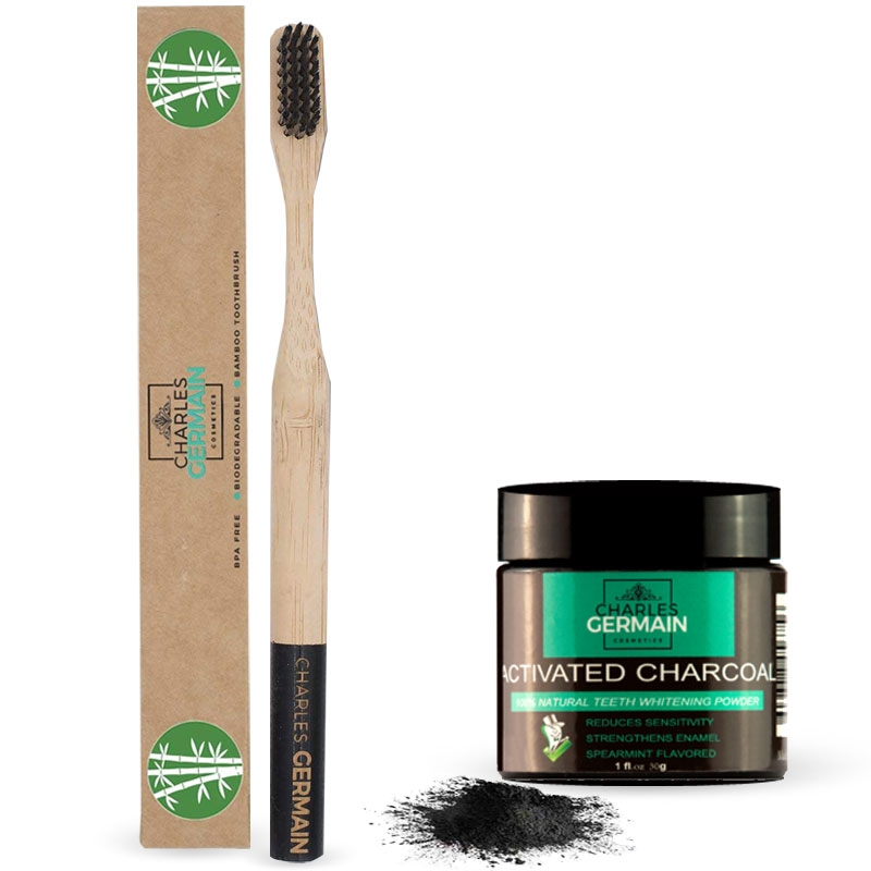 Brosse à dents en bambou biodégradable de Charles Germain