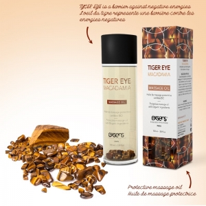 Huile de massage protectrice BIO de Exsens