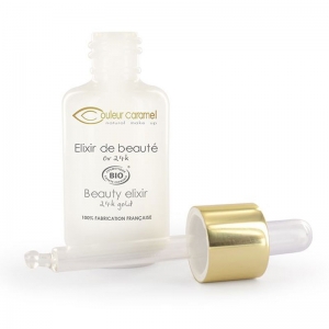 Elixir de beauté aux paillettes d'Or Bio