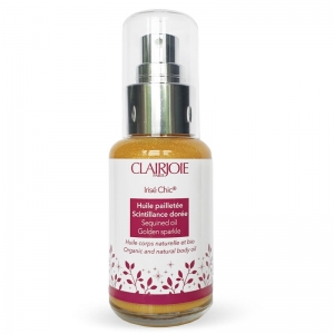 Huile pailletée irisé chic Bio de ClairJoie Huile pailletée irisé chic Bio de ClairJoie