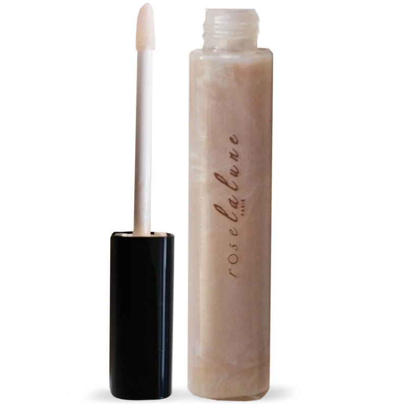 Gloss brillant pailleté naturel ROSE la lune