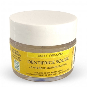 Dentrifice solide bio à la menthe fraîche