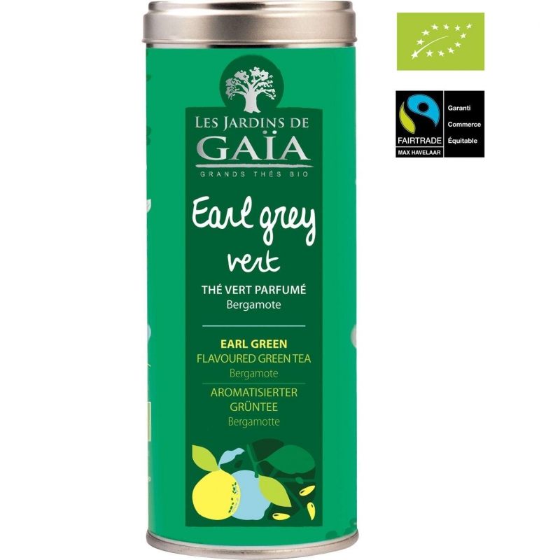 Thé vert Earl grey à la bergamote BIO