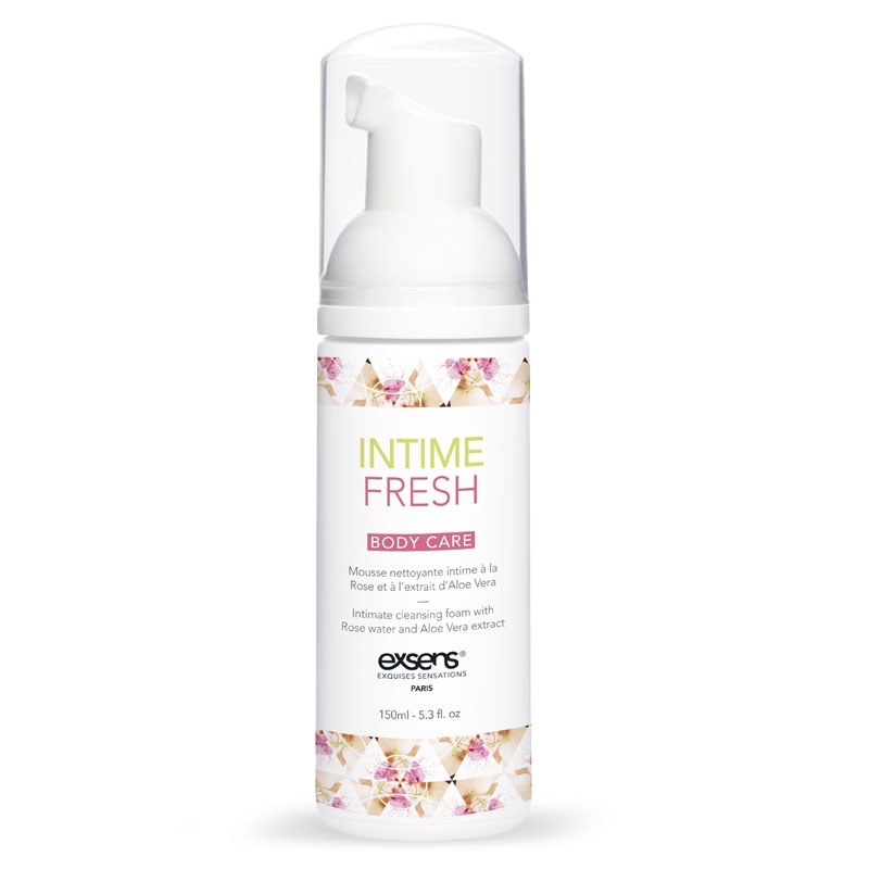 Mousse nettoyante intime BIO de Exsens