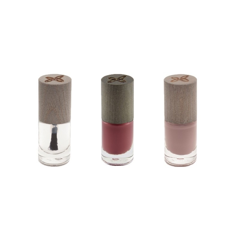 Coffret 3 vernis BIO de BOHO COSMETICS