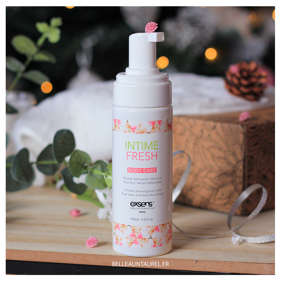 Mousse nettoyante intime BIO de Exsens