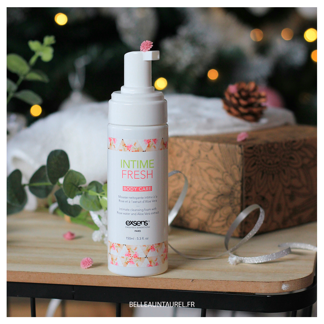 Mousse nettoyante intime BIO de Exsens