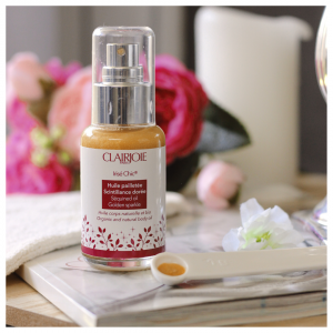 Huile pailletée irisé chic Bio de ClairJoie Huile pailletée irisé chic Bio de ClairJoie