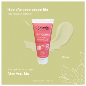 Lait Corps Naturel à l'huile d'amande douce