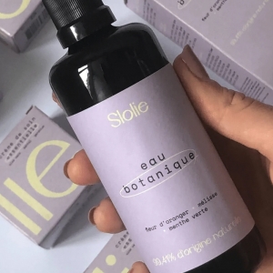 Eau tonifiante et apaisante visage bio SLOLIE