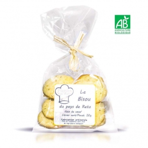 Biscuits le bisou coco citron vert