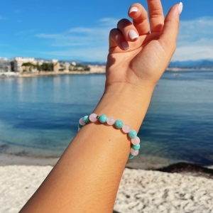 Bracelet Zen Attitude en pierres Naturelles de 8mm - FORESTO ANTIBES