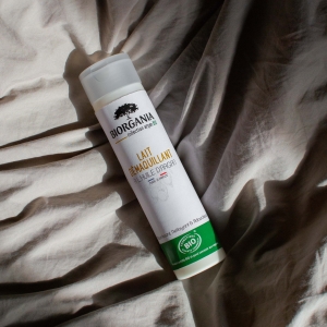 Lait démaquillant à l'huile d'argan bio - Cosmétique biologique BIORGANIA