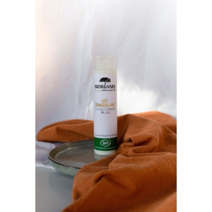 Lait démaquillant à l'huile d'argan bio - Cosmétique biologique BIORGANIA