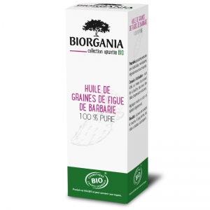 Huile de figue de Barbarie bio - Cosmétique biologique BIORGANIA