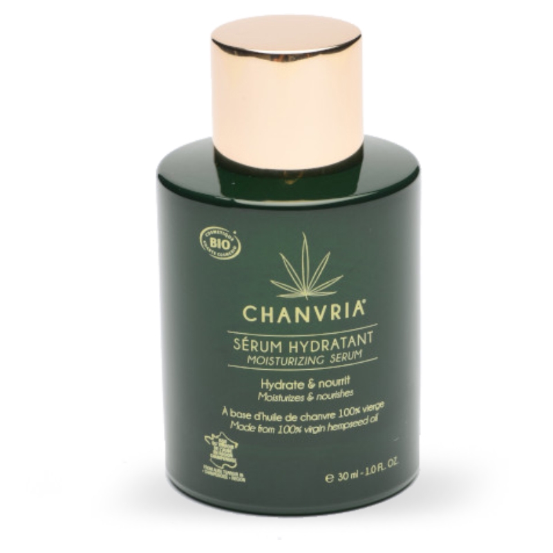 Sérum hydratant à l'huile de chanvre BIO de CHANVRIA