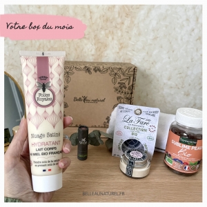 Box Belle au naturel beauté bio instant cocooning 2023