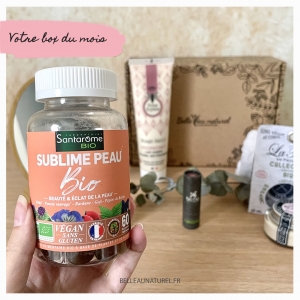 Box Belle au naturel beauté bio instant cocooning 2023