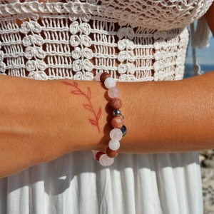 Bracelet Solaire en pierres naturelles de Foresto Antibes