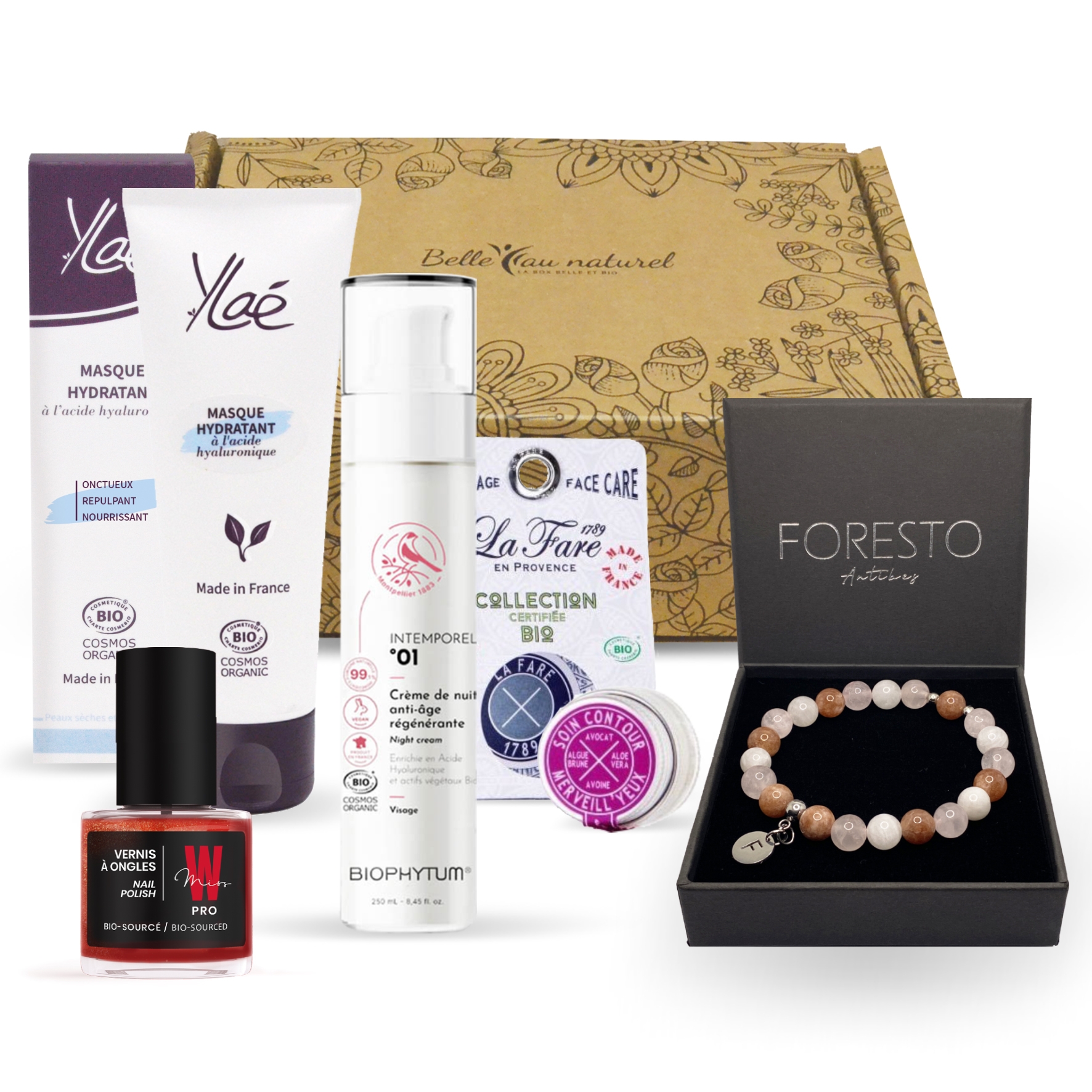 Box Belle au naturel beauté bio féérie de Noël 23
