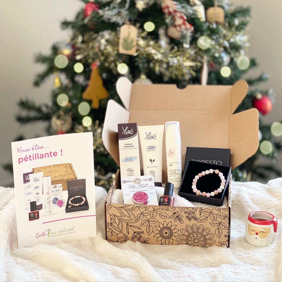 Box Belle au naturel beauté bio féérie de Noël 23