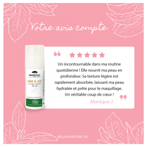 Crème de jour hydratante - Cosmétique biologique BIORGANIA