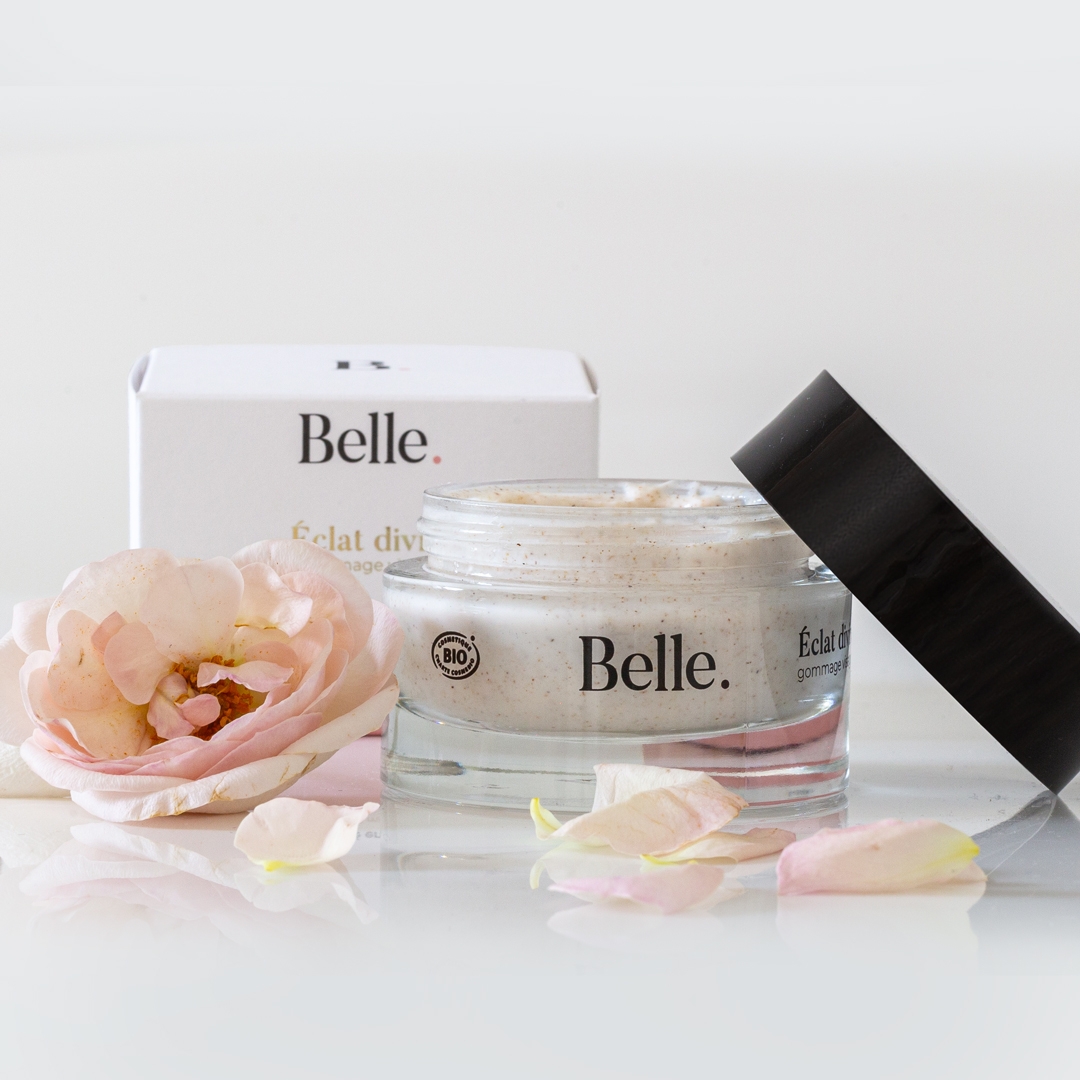 Gommage visage Biologique Éclat Divin - BELLE PARIS