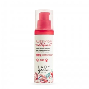 Fluide hydra matifiant BIO de Lady green