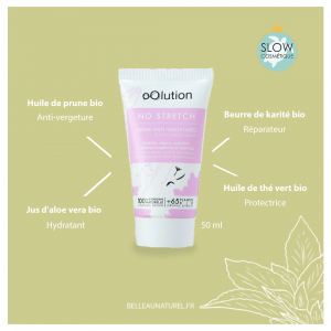 Crème anti-vergeture Bio No strech de oOlution