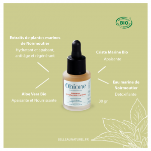 Sérum régénérant cosmétique Biologique Français de Obione