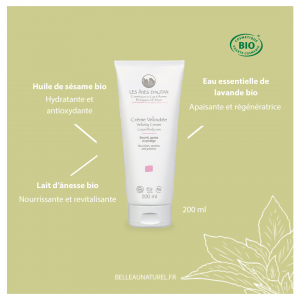 Crème hydratante pour le corps au lait d'ânesse Biologique LES ANES D'AUTAN