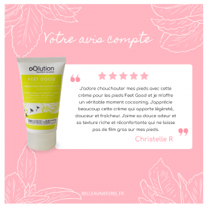 Crème pour les pieds Bio de oolution