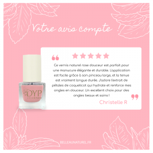 Vernis Naturel Rose - DYP Cosmetik